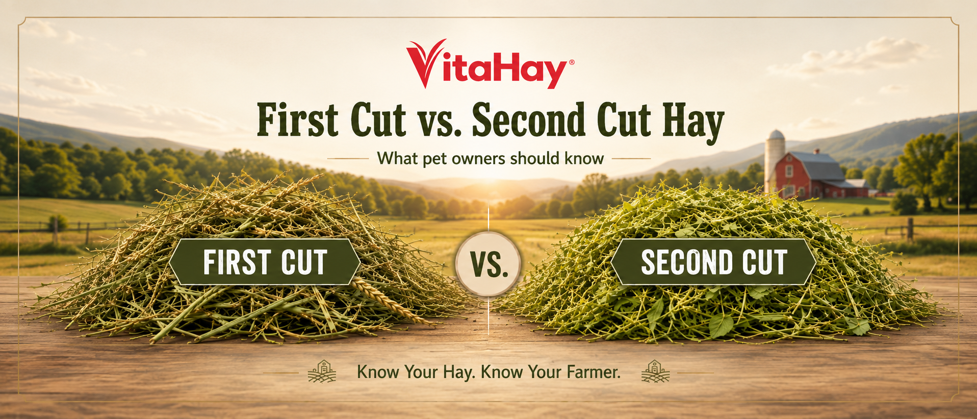 First Cut vs. Second Cut Hay