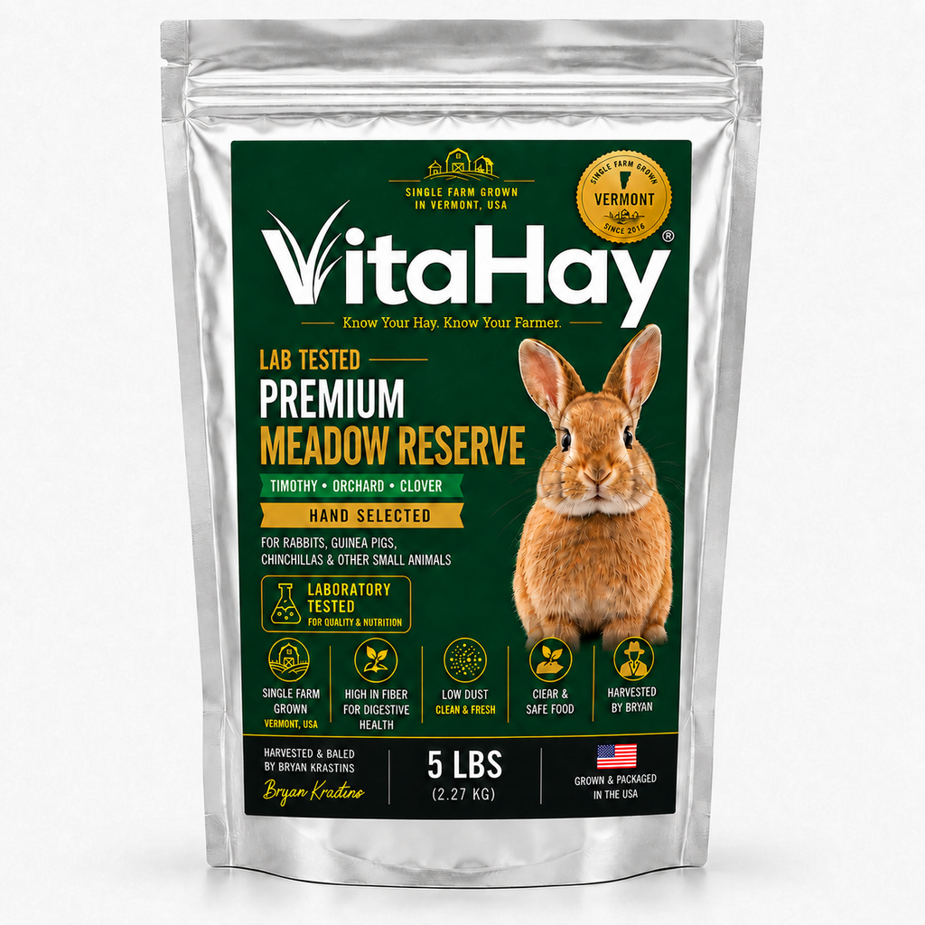 VitaHay Premium Meadow Reserve Hay 5 Lb
